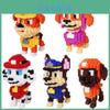 Blocuri de Construcție Model Paw Patrol Pentru Decor și Colecție Mai Multe Stiluri Drăguțe Disponibile