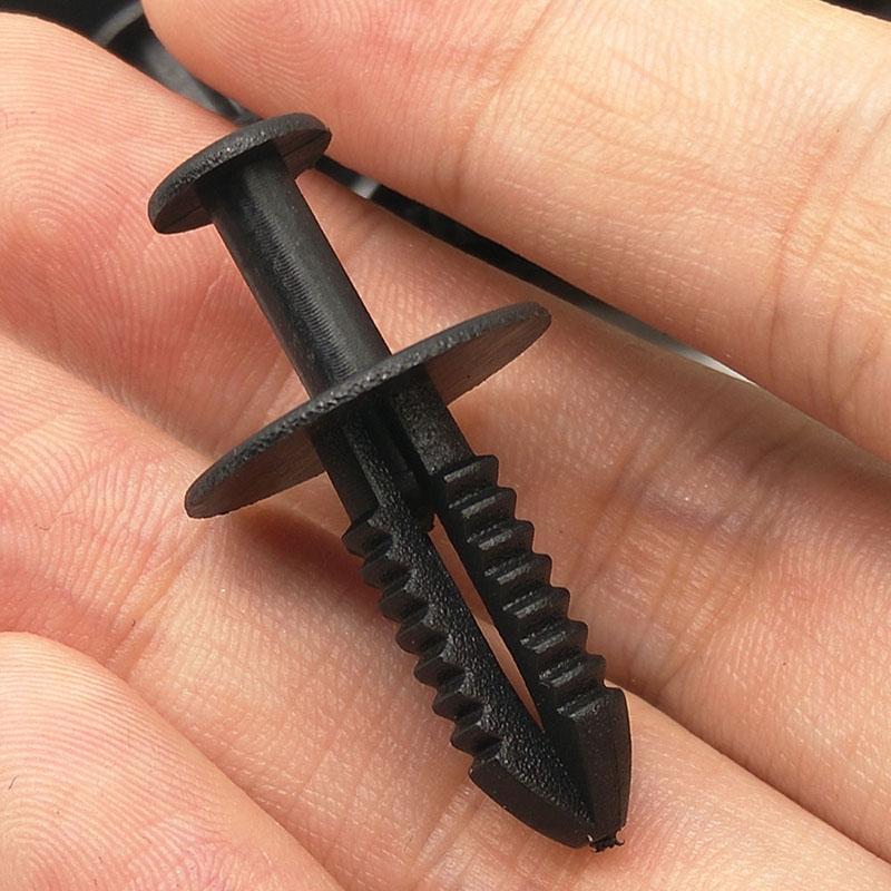 100x Bumper Cover Fender Screw Rivets Fixed Fastener Clip For Opel Messer