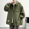 Jacket Men's New Spring and Autumn Loose Casual Jacket Student Lapel Couple On Clothes