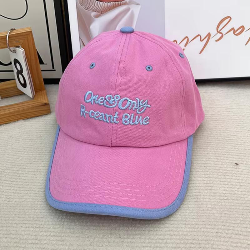 New Embroidery Letters Baseball Cap For Women Fashion Soft Cotton Snapback Peaked Cap Outdoor Sports Visors Sun Hats