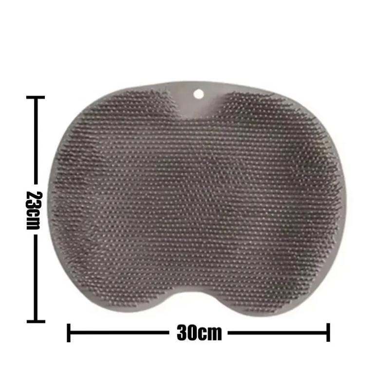 

Wash The Foot Brush Body Cleanser Silicone Sponge Bath Massage Mat Shower Back Brush Wall Mounted Foot Wash Mat With Suction Cup Set