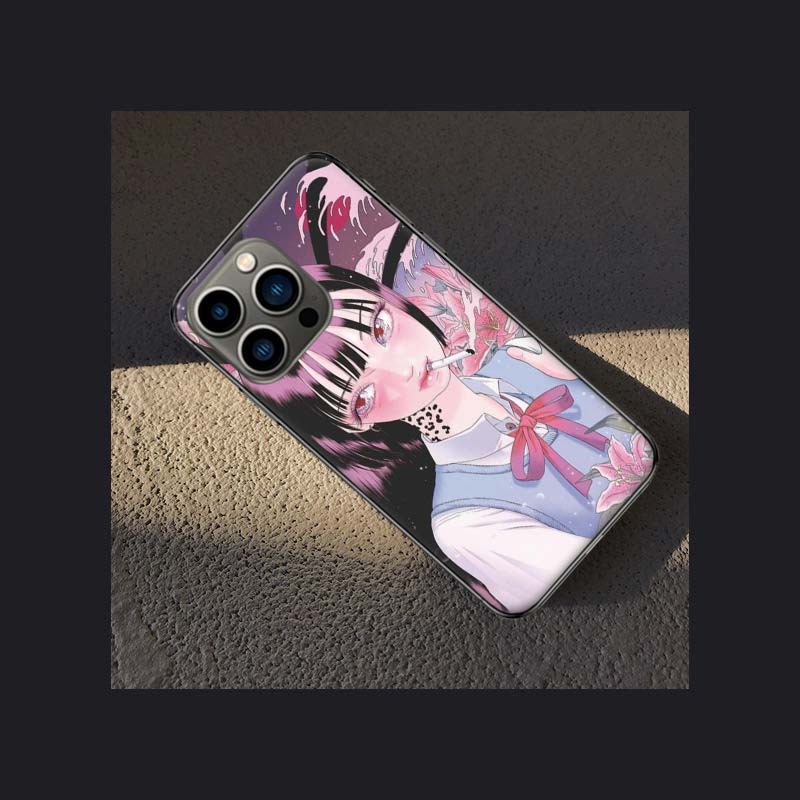 Shintaro Horror Cartoon Kago Phone Case For Apple Iphone 15 13 12 11 14 Pro Max Mini Cover SE 2020 X XS XR 8 7 6 6S Plus 5 5S Sh