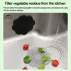 3pcs/set Flower Shape Mesh Sink Strainer Anti-blocking Hair Clean Up Waste Catcher Floor Drain Cover Kitchen Bathroom Accessory