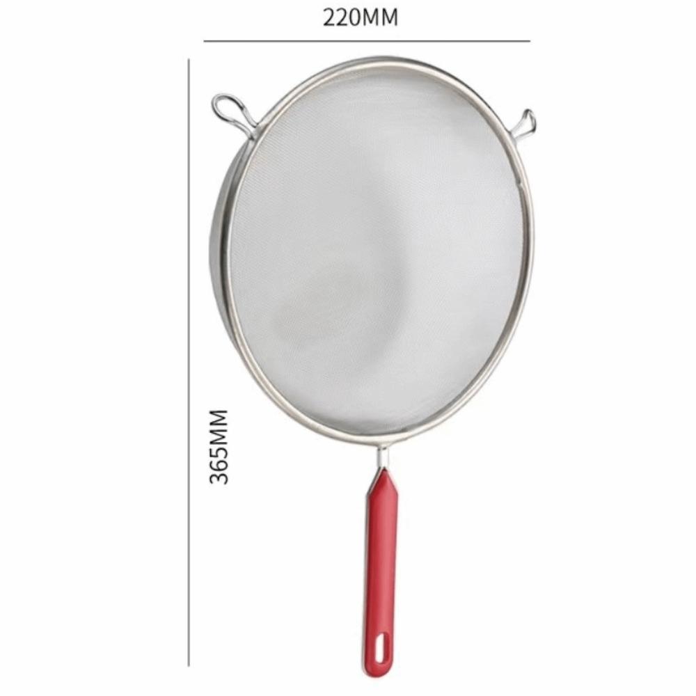 14 16 18 20 22cm Matcha-sikt Rustfritt stål Tesil Ny Finmasket sil for Kjøkken
