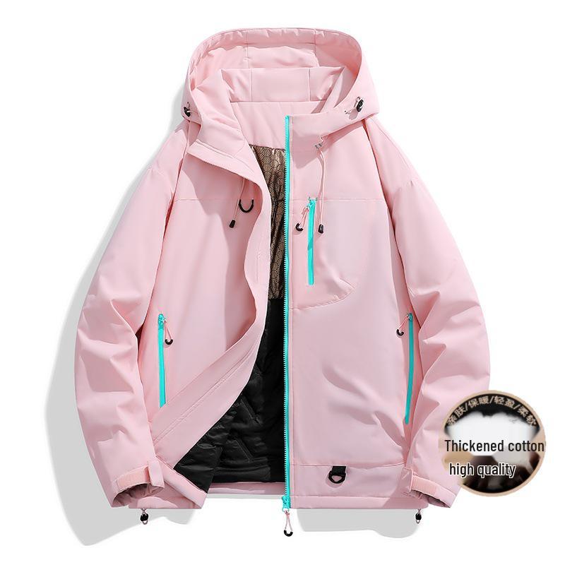 2025 Men's High-End Hooded Windproof Winter Mountaineering Jacket