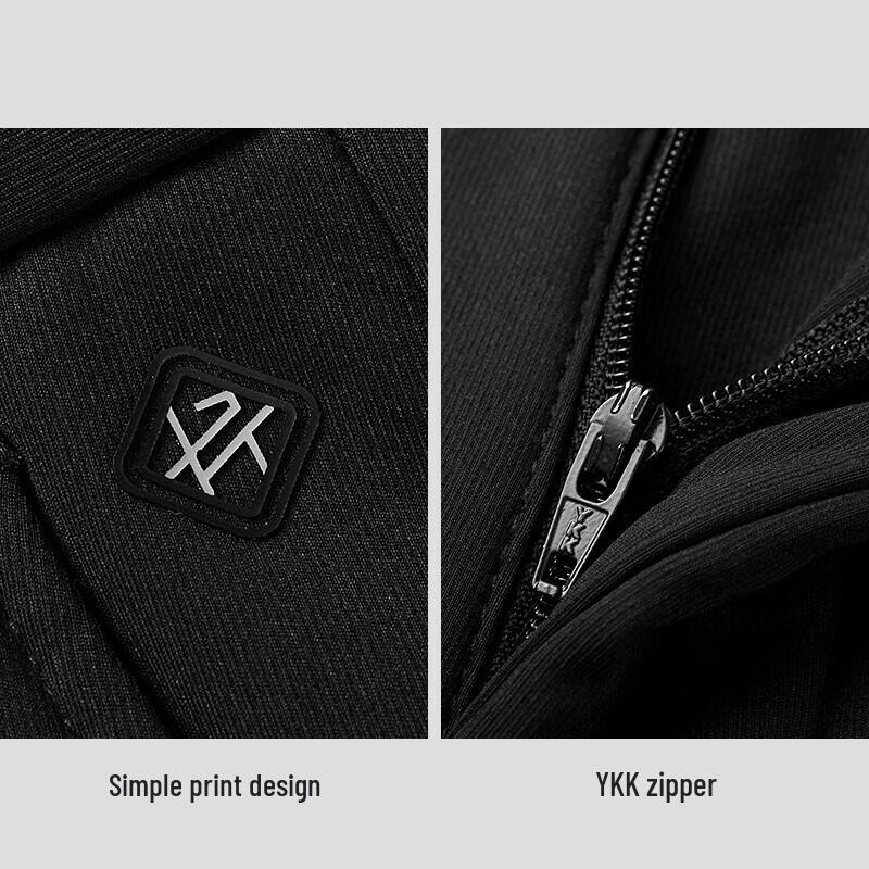 HLA Men's Stretch Fleece-Lined High-Waist Straight-Leg Winter Casual Pants