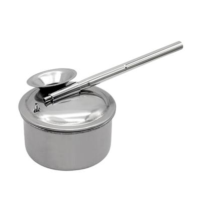 Stainless Steel Blowing Glaze Pots, Pottery Atomizer Glazes Blowing Pots Ceramic Painting Sprayer for Clay Pottery Craft