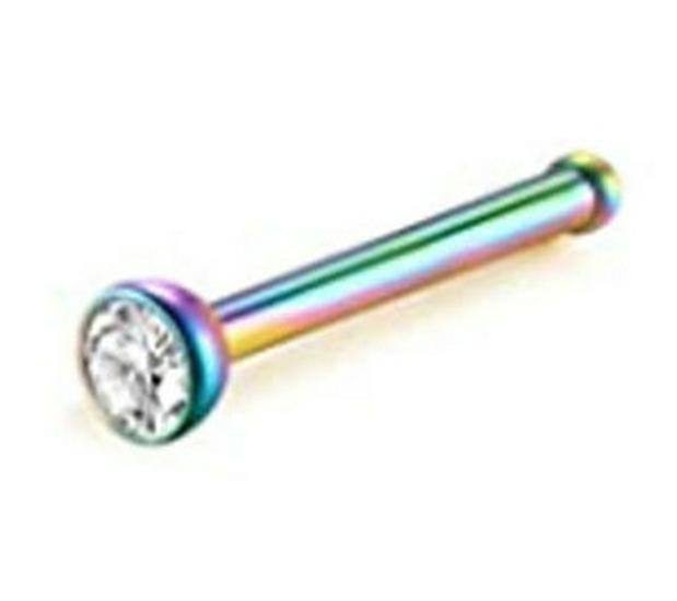 Stainless Steel Nose Ring - Stylish Nose Stud Piercing Jewelry