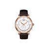 Colección Junya Movimiento de Cuarzo Resistencia al Agua 30m Relojes para Hombre Reloj 42mm Esfera Blanca T063.637.36.037.00