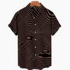 Summer Leopard Colorful Pattern Print Men's Shirts Hawaii Short Sleeve Top Fashion Streetwear Casual Outdoor Men's and Women's Clothing Blouse
