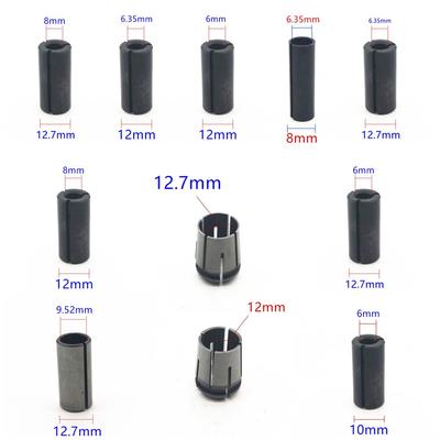 Adaptateur Réglable 6mm 8mm 10mm 12mm 12.7mm 12 14 38 avec Écrou Cône pour Mandrin de Défonceuse