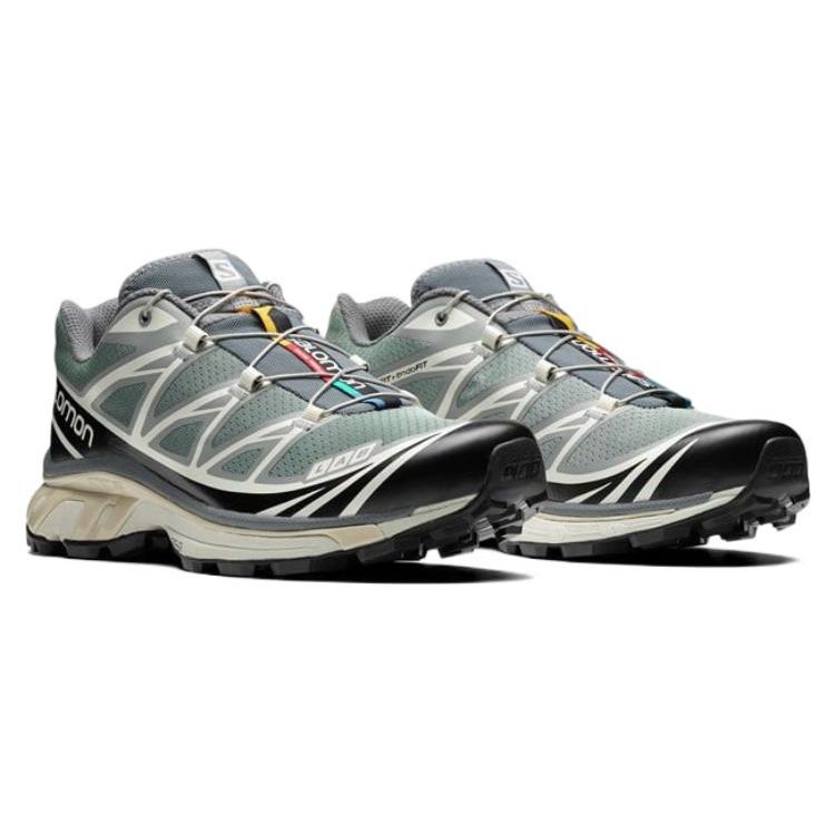 Salomon Xt-6 Huanshan Zhe Fabric Tpu Recut Unisex Outdoor Functional Shoes Monument Phantom Original-Gray 473057