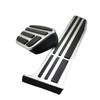 For Lexus LM350h 500h Toyota Alphard AH40 2024 2025 Stainless Steel Accelerator Pedal Anti-Slip Sleeve Brake Cover Pad Car Parts