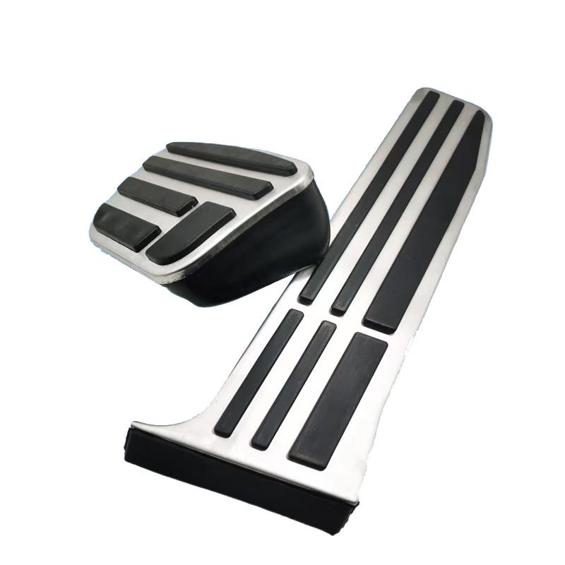 For Lexus LM350h 500h Toyota Alphard AH40 2024 2025 Stainless Steel Accelerator Pedal Anti-Slip Sleeve Brake Cover Pad Car Parts
