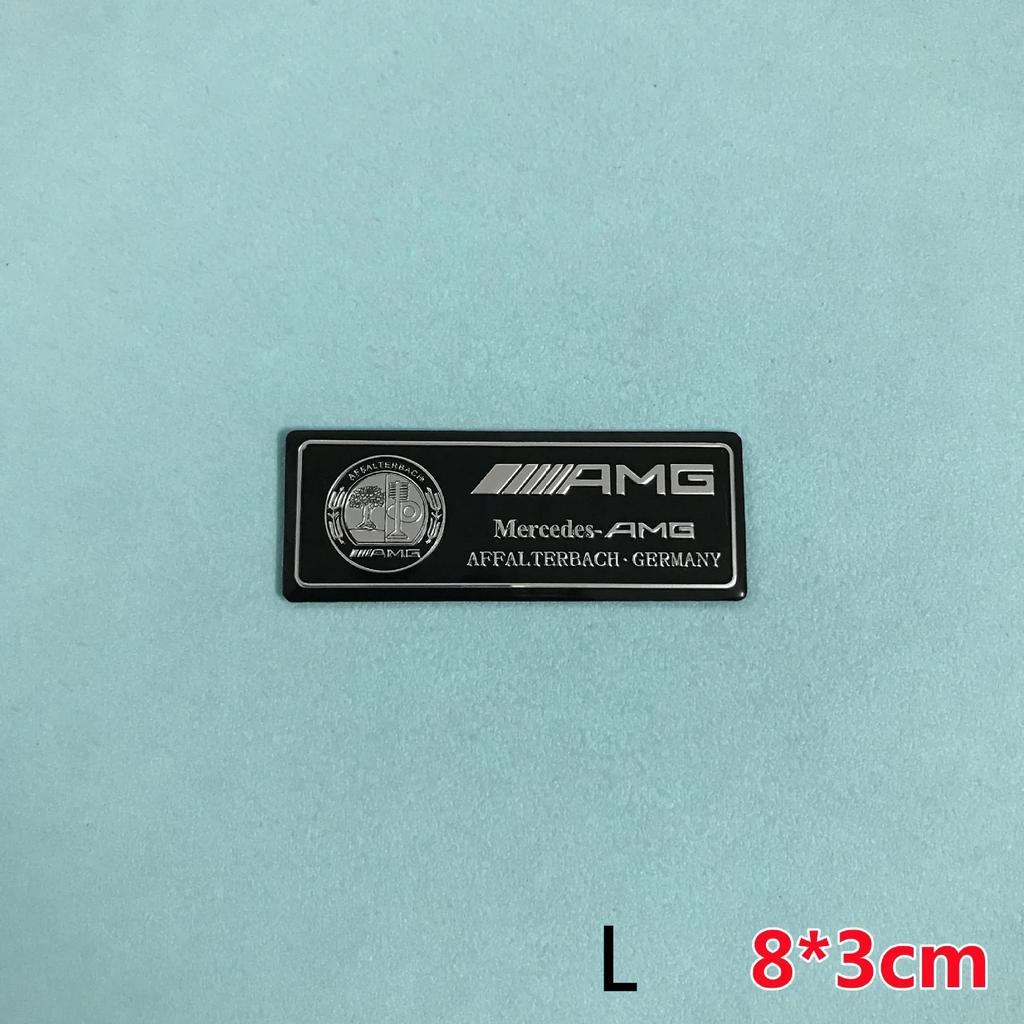 New Car Emblem Sticker Accessories Mercedes Benz AMG Brabus Maybach Smart W204 GLC CLA GLK W205 W203 W206 W108 W124 W126 W140