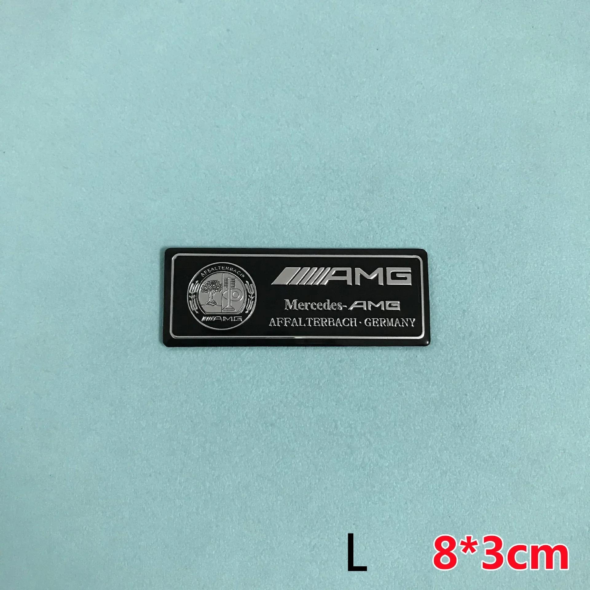

Car Motore Auto AFFALTERBACH Emblem Sticker Accessories For Mercedes Benz AMG Brabus Maybach C200L E300L GLC C260L GLA GLB Apple