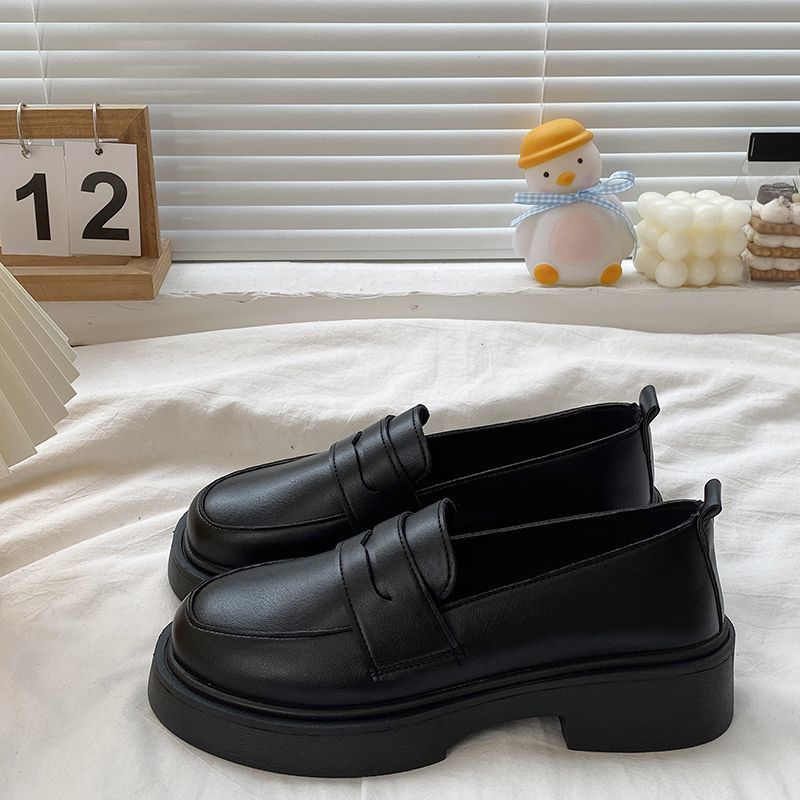 British style small leather shoes female student 2025 autumn new Japanese jk uniform shoes retro versatile Korean version loafers