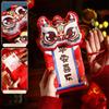 Cute Cloth Red Envelope Bag Crossbody Capable Creative Dragon Shoulder Bag 3D Snake Year New Year Red Packet Unisex