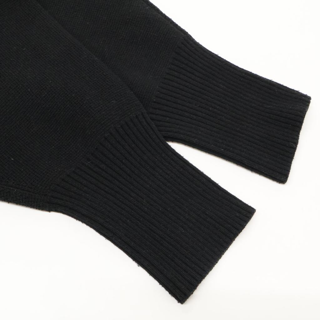 CINOH United Arrows Special Order 22WKN508 Black Oversized Knit Pullover Tops FREE blackUsed