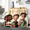 Friends Hangover Flannel Blanket Super Soft Warm Cozy Blanket For Sofa Bed Office Travel Allseason Home Decor Gift