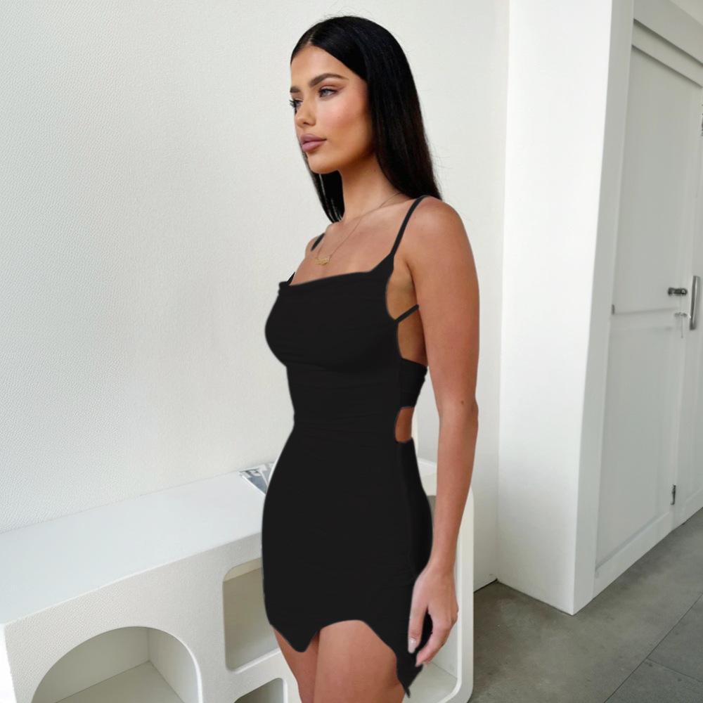 2026 Women's Sexy Pure Desire Suspender Dress Spring and Summer New Slim and Skinny Short Skirt