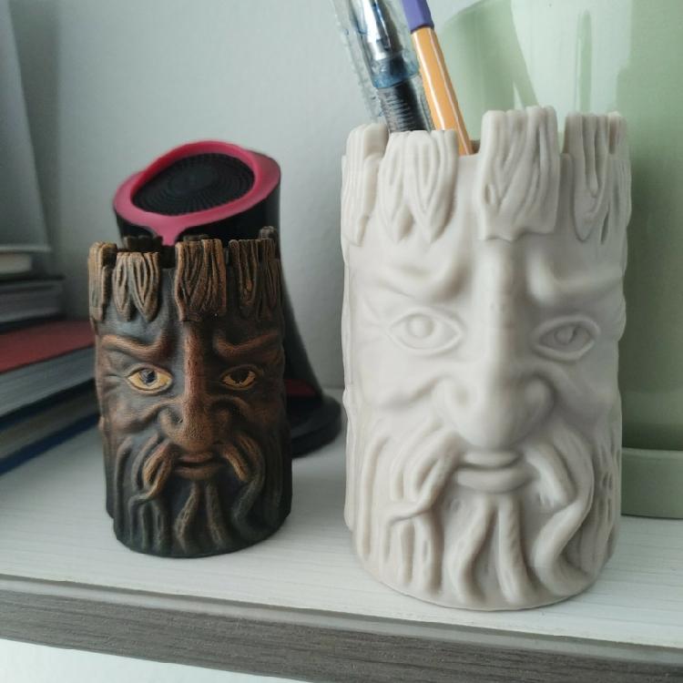 Succulent Planter Moulds Vase Molds Tree Stump Elder Shape Flowerpot Molds Epoxy Resin Mold Pen Storage Holder Molds