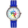 Kid's Learning Analog Watch Kidas Japanese Dial Blue for Ages 5-7 Educational Gift for School Entrance and Birthday