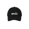 Emis Applique Baseballkappe Schwarz