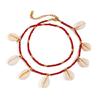 Meeres-Themen Harz Fußkettchen 6 Tropische Urlaubsdesigns Robuster Kunststoff Schmuck für Damen Mädchen