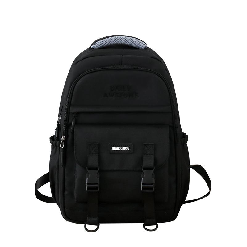 School bag Female student large-capacity leisure bag Junior high school student water-proof backpack
