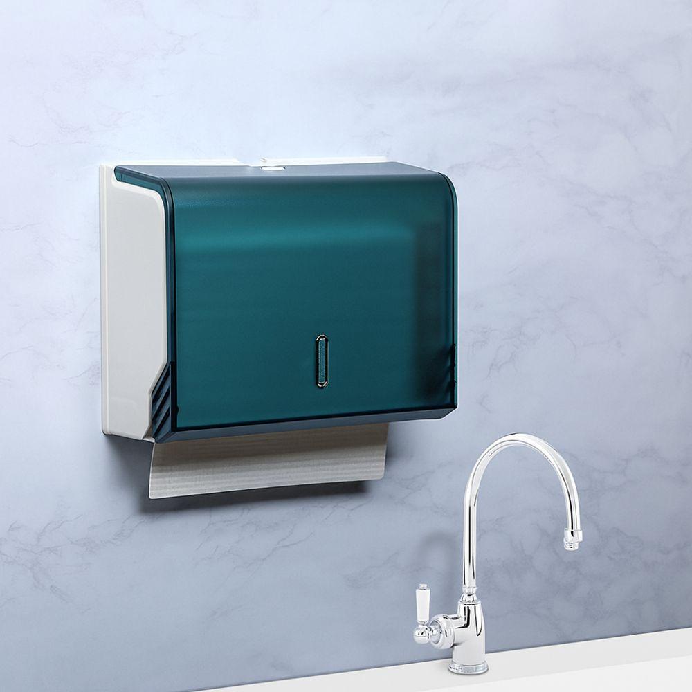 Large Capacity Paper Towel Dispenser No Punch Tissue Box Holder Tissue Dispenser  Bedroom