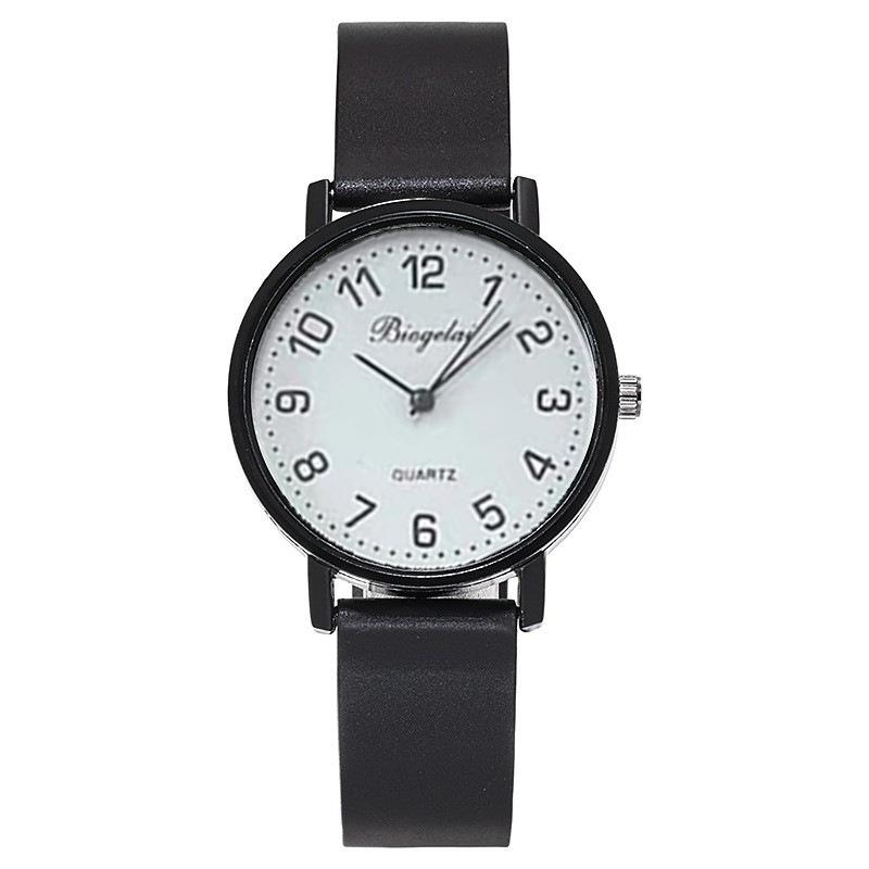Stilvolle Quarz-Armbanduhr für Junior High & High School Schüler