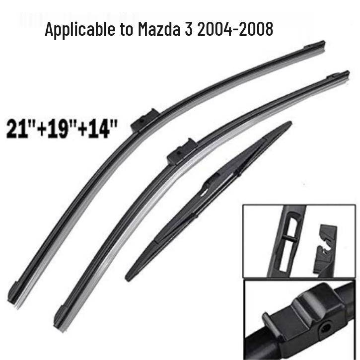 

Мазда 3 BK (2004-2008 гг.) Стеклоочиститель ветрового стекла Rear Wiper Single