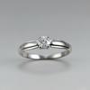 Unisex Moissanite Ring Minimalist Light Luxury High End Sense Fashionable Band For Men And Women