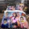 3D Print APHMAU Bedding Set Single Twin Full Queen King Size Kawaii Aphmau Bed Set Aldult Kid Bedroom Duvetcover Sets