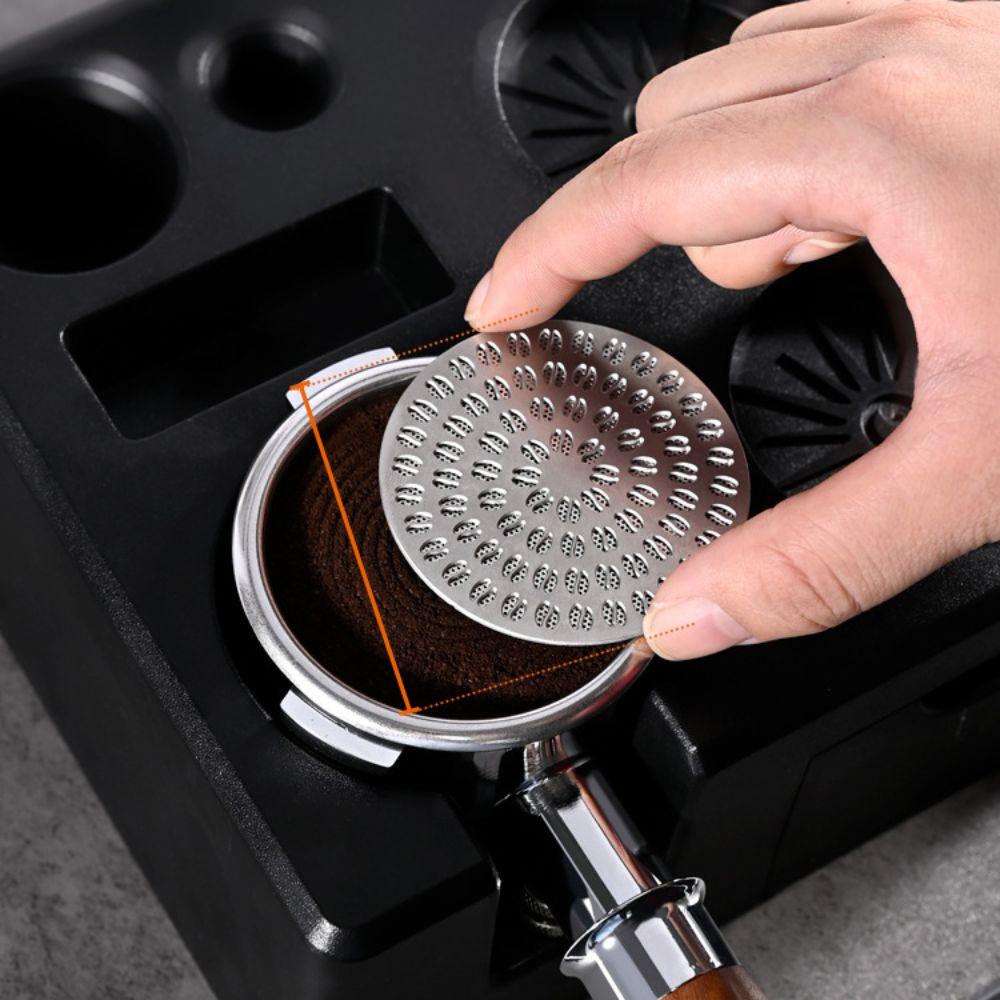 Stainless Steel Coffee Powder Sieve 51/53/58 MM Coffee Extraction Mesh Home