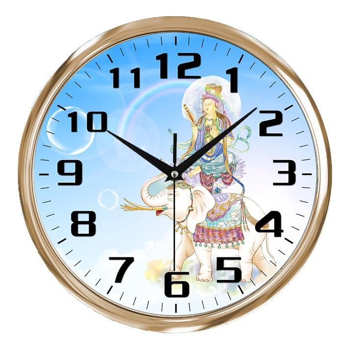 

Shanghai Silent Clock Living Room Bedroom Simple Wall Clock Home Clock Electronic Wall Clock New Quartz Clock 12 inches