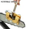 Universal Portable Chainsaw  Sharpener Chain Sharpening Jig Easy To Use Chainsaw Sharpening Outdoor Electric Saws Gardening 3.9 X 1.8 X 2.6in