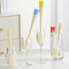 5 In 1 360 Degree Flexible Silicone Cup Brush Cartoon Boot Shape Long Handle Design Bottle Brush Cleaning Tool