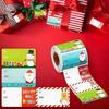 500 Pcs Christmas Tags Self Adhesive Gift Tags for Xmas Presents Christmas Name Labels Stickers for Wrapping Paper Birthday