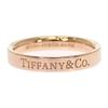 TIFFANY&Co.  #8.5(JP Size) Ring K18 Pink Gold Women