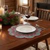 Oil-Proof Insulation Table Mat Washable Flower Coasters Tabletop Protector  Daily Dining