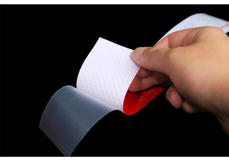 DOT-C2 European Standard Red/White Reflective Sticker for Trucks and Vehicles - Warning Film PET