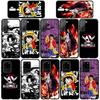 Handyhülle für Samsung Galaxy S25 S24 S23 iPhone 16 15 Xiaomi Redmi Note 14 13 12 16E X 11 Pro Max XR OPPO Moto Shanks Rote Haare Luffy One Piece Hülle