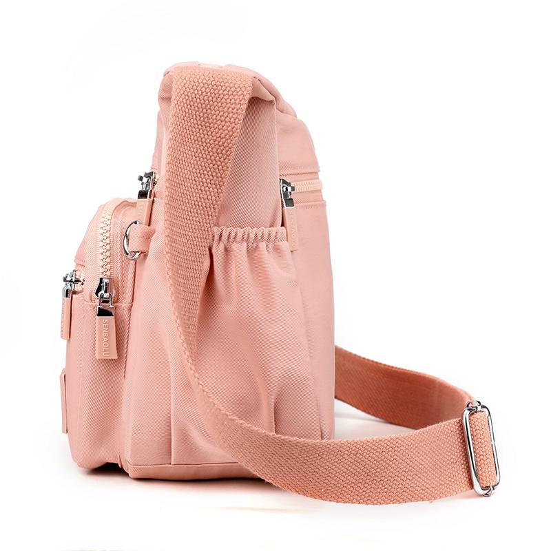 Women's Crossbody Bag Large Capacity Shoulder Bag Multi-Compartment Middle-Aged Mother Bag