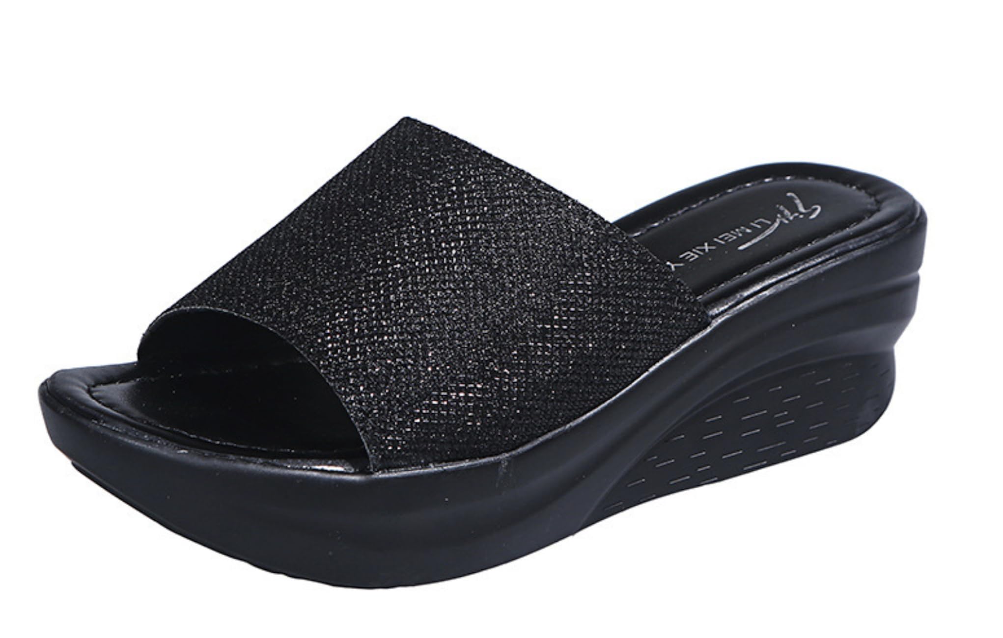 

Electric Circus Platform Comfort Everyday Thick Patio Platform Front Sizes 24cm and Travel Summer Women s Sandals, Sandals, Wear, Heels, Office, чёрный