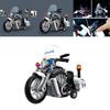 Patrol Car Inertial Motorcycle Police Car Model Toy With Sound And Light For Kids