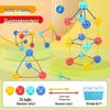 3D Geometric Bead Building Blocks: Educational Toy for Kids' Creativity