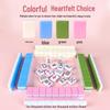 Portable Mini Mahjong Set - Compact Travel and Dorm Use