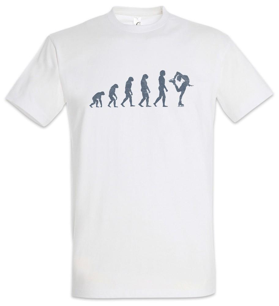 

Figure Skating Evolution T-Shirt Fun Skater Trainer Coach Sports Sport Training XL